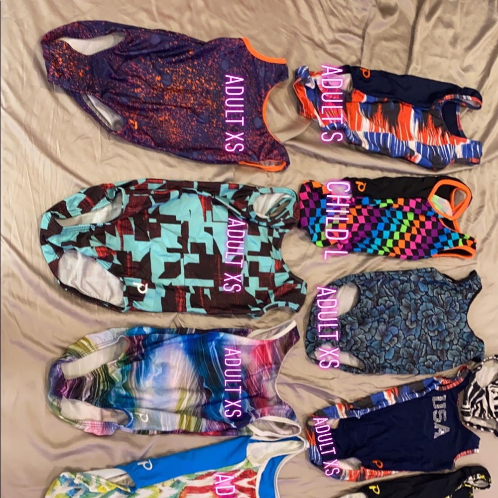 COPY - Gymnastics plum leotards